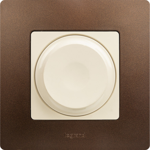Рамка 1 пост - Legrand Etika - какао
