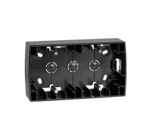 Simon 82 Графит Коробка поверхн.установки 2-ая 82х160х37mm