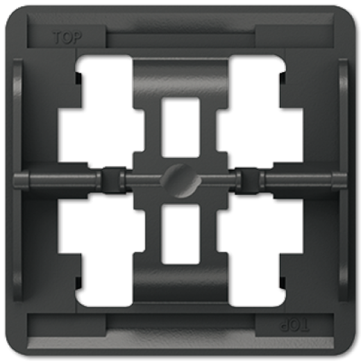 Удерживающая плата для фиксации рамки и тройной клавиши