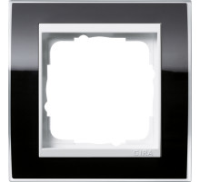 Gira Event Clear Черный/Бел Рамка 1-ая