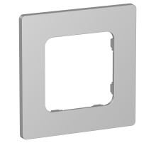 FLITE Рамка 1-мест. РУ-1-К-ФлА ал. IEK