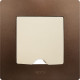 Рамка 1 пост - Legrand Etika - какао