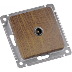 Hegel Мастер внутр Дуб РСТВ-401-05 Розетка телевизионная оконечная, механизм