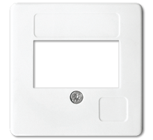 JUNG Центральная плата для USB, белая