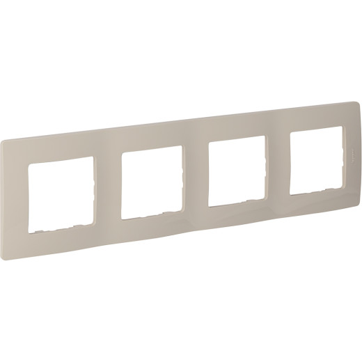 Рамка 4 поста - Legrand Etika - слоновая кость