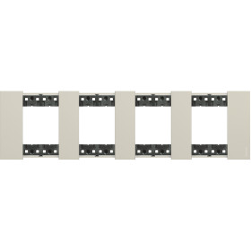 BT Living now Песочный Рамка немецкий стандарт 4 поста (2+2+2+2 мод).