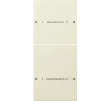 Gira Набор клавиш 2-местный (1+1),  ГРАВИРОВКА