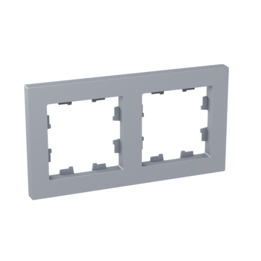 2 - местная рамка, алюминий, пластик Эпика EKF