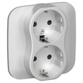 FLITE Роз. 2-я с з/к/ш б/к 16А РСш12-1-А-ФлА ал. IEK