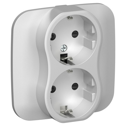 FLITE Роз. 2-я с з/к/ш б/к 16А РСш12-1-А-ФлА ал. IEK