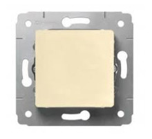 Legrand DIY Cariva Крем Выключатель 1-клавишный.
