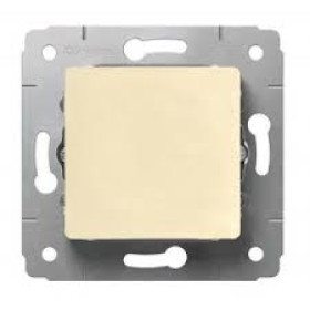 Legrand DIY Cariva Крем Выключатель 1-клавишный.