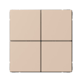 Systeme Electric ArtGallery Песочный Выключатель 4-клавишный сценарный, сх. 1