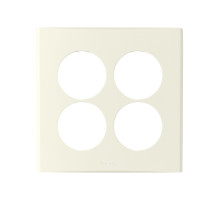 Anam Legrand Zunis Бежевый Накладка розетки 4-ой