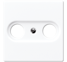 JUNG A 500 Белая Накладка TV-FM розетки