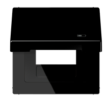 JUNG Рамка с подпружиненной крышкой для USB-механизмов, с центральной платой