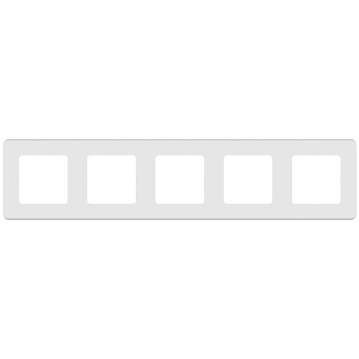 Рамка 5 постов - Legrand/Daccord Inspiria - белый