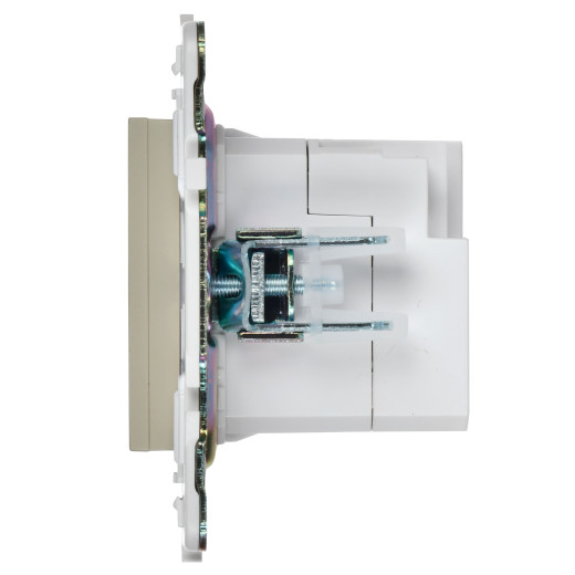 SKANDY Роз. USB A+C 18Вт SK-R13B беж. IEK