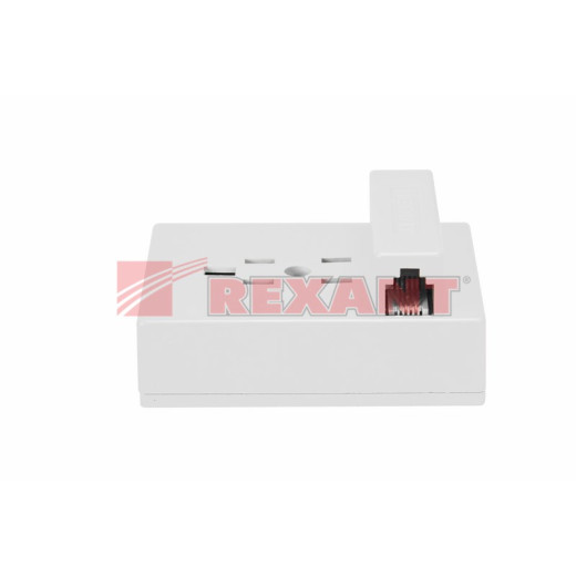 Универсальная телефонная розетка, белая (50 шт/уп)  REXANT