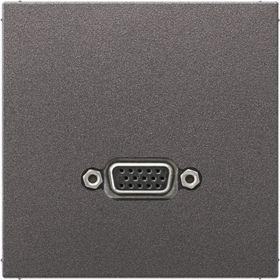 JUNG VGA (D-SUB), антрацит