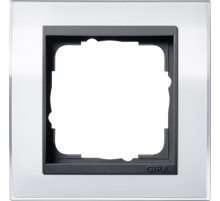 Gira Event Clear Бел/Антрацит Рамка 1-ая