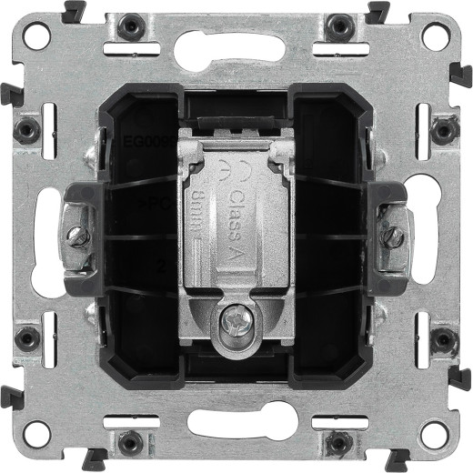 Valena ALLURE.Розетка ТВ оконечная 10дБ 0-862 МГц.С лицевой панелью.Белая