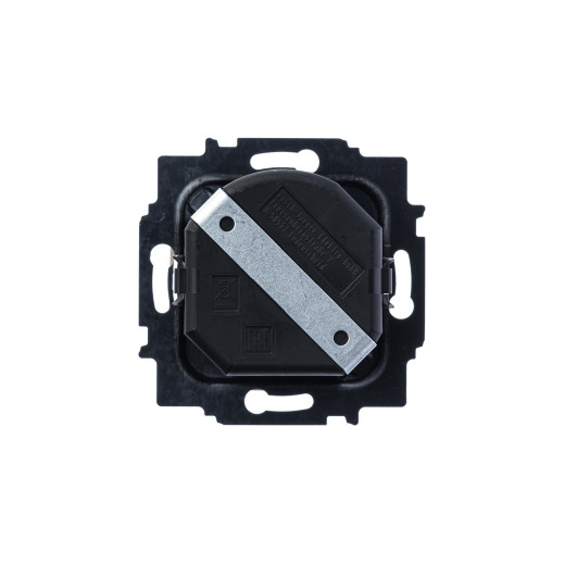 Механизм светорегулятора Busch-Dimmer с центральной платой (накладкой), 60-400 Вт, Basic 55, альп. белый