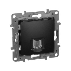 Legrand Etika Антрацит Розетка тел. (RJ11).
