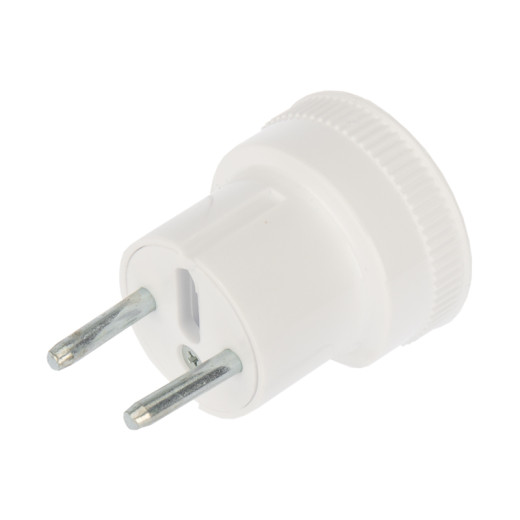 Адаптер сетевой (переxодник) с Евро А/F на тонкую вилку С1 