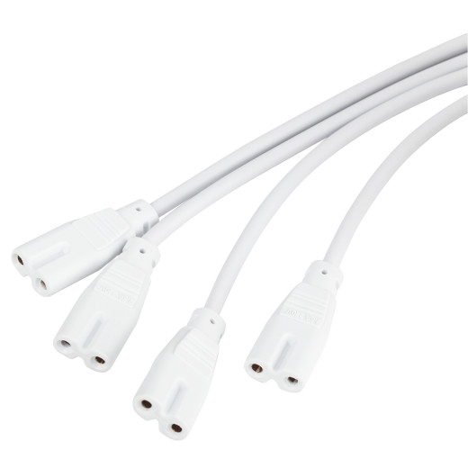 Разветвитель сетевой для линейных светильников ЭРА 4х IEC C7 2pin 2m для подключения 4 светильников