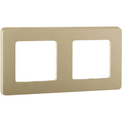 Рамка 2 поста - Legrand/Daccord Inspiria - шампань