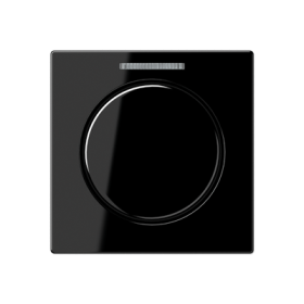 JUNG Накладка со световодом, чёрный