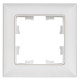 BRITE Рамка 1-мест. РУ-1-БрАБ а/б/бел. IEK