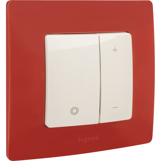 Рамка 1 пост - Legrand Etika - красный