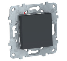 Schneider Electric Unica New Антрацит Переключатель 1-клавишный, перекрестный, сх. 7, 10 AX, 250В