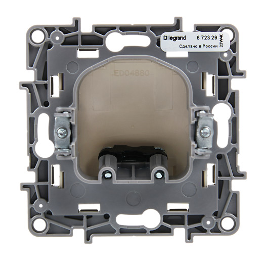 Вывод кабеля IP21 - Legrand Etika - с зажимом для кабеля - слоновая кость