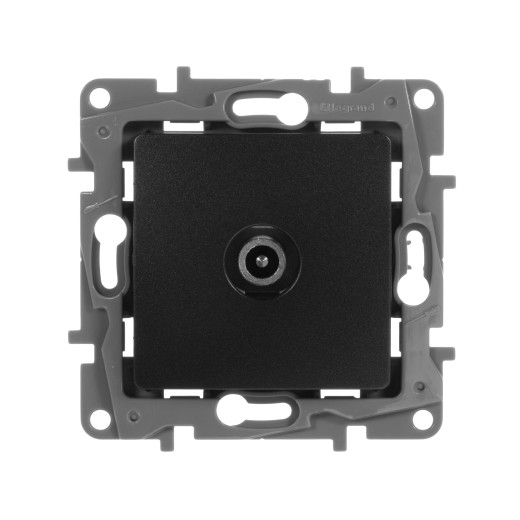 Розетка TV (телевизионная) - Legrand Etika - оконечная - антрацит