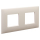 Рамка 2 поста (4 мод.), Avanti, ванильная дымка