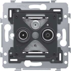 Niko Механизм розетки TV/FM/SAT, винт клеммы