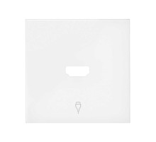 Simon 100 Белый матовый Накладка розетки HDMI