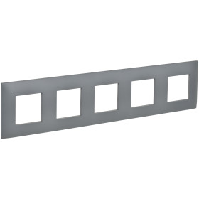 IEK SKANDY Серый Рамка 5-ая SK-F05Gr