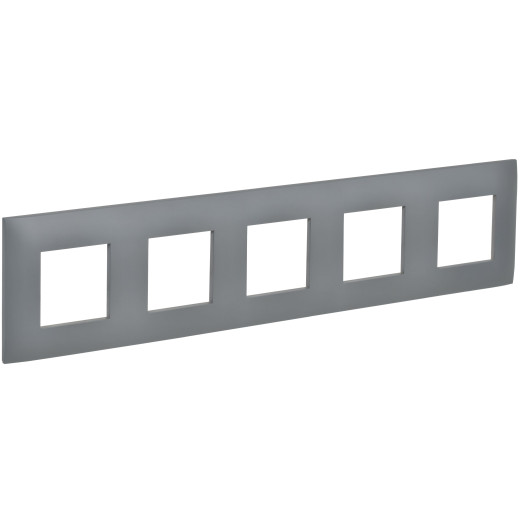 SKANDY Рамка 5-мест. SK-F05Gr сер. IEK
