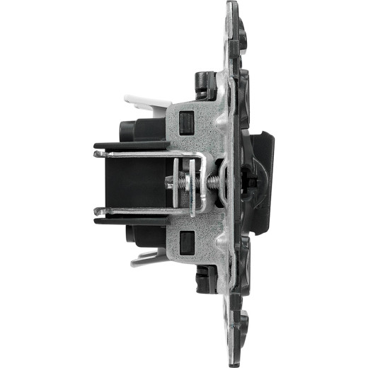 Valena IN'MATIC.Выключатель двухклавишный 10А 250В.Безвинтовые зажимы