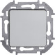 Выключатель одноклавишный - Legrand/Daccord Inspiria - 10АХ 250В безвинтовые зажимы - алюминий
