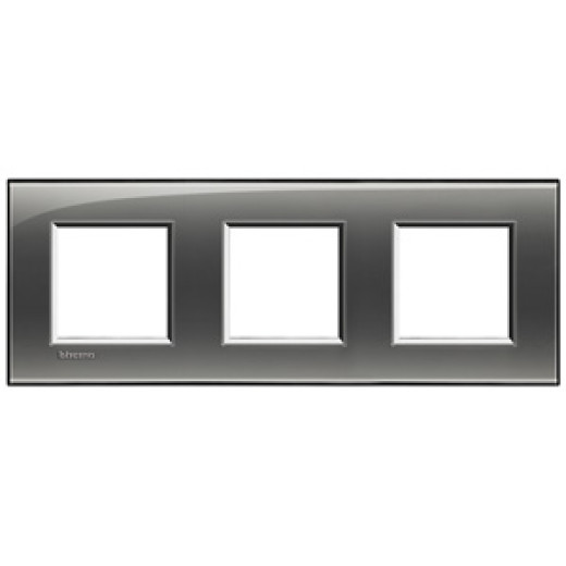 Livinglight Рамка прямоугольная, 3 поста, цвет Лондонский туман