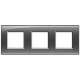 Livinglight Рамка прямоугольная, 3 поста, цвет Лондонский туман