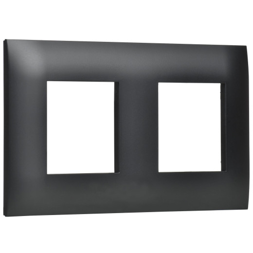 SKANDY Рамка 2-мест. SK-F02Bl черн. IEK