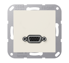 JUNG VGA (D-SUB), слоновая кость