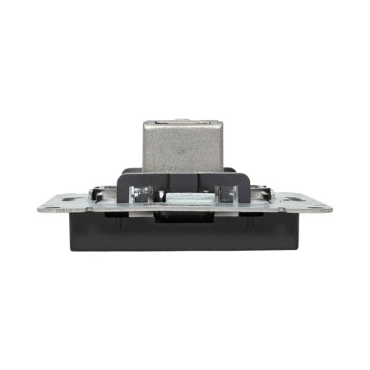 Механизм розетки TV, проходная, чёрный Эпика EKF