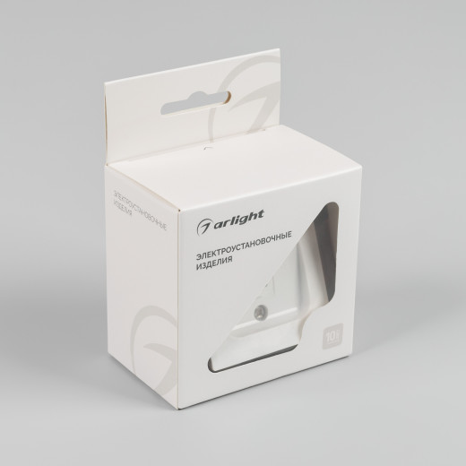 Механизм компьютерной розетки SCT-MPC1-PL-WH-V (RJ-45, CAT6) (Arlight, -)